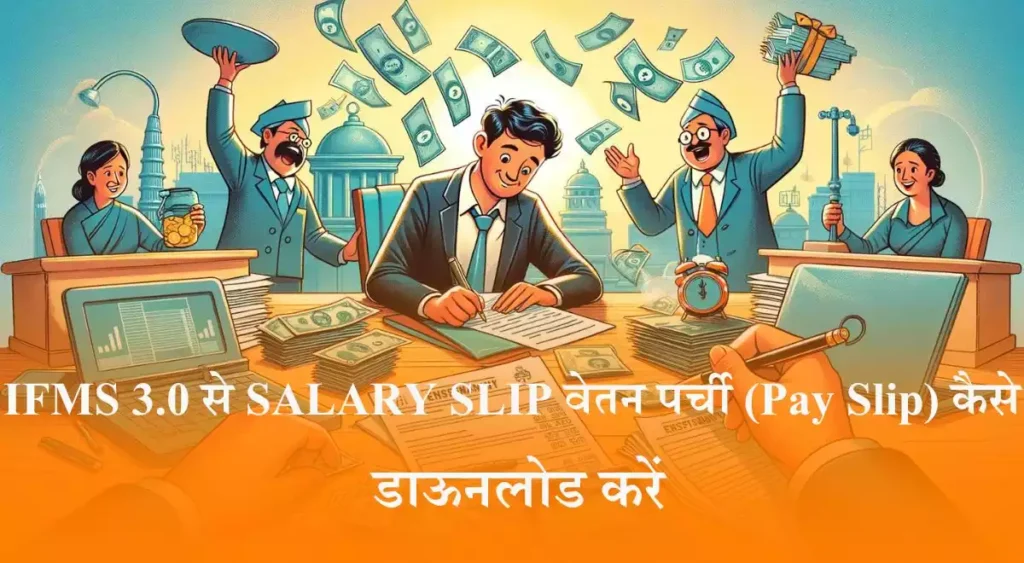 IFMS 3.0 से SALARY SLIP वेतन पर्ची (Pay Slip) कैसे डाऊनलोड करें