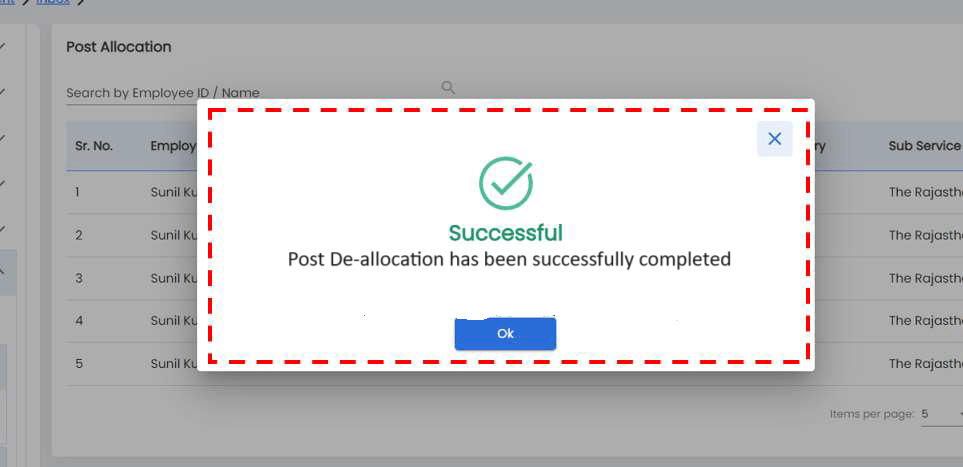 Post & Designation Mapping