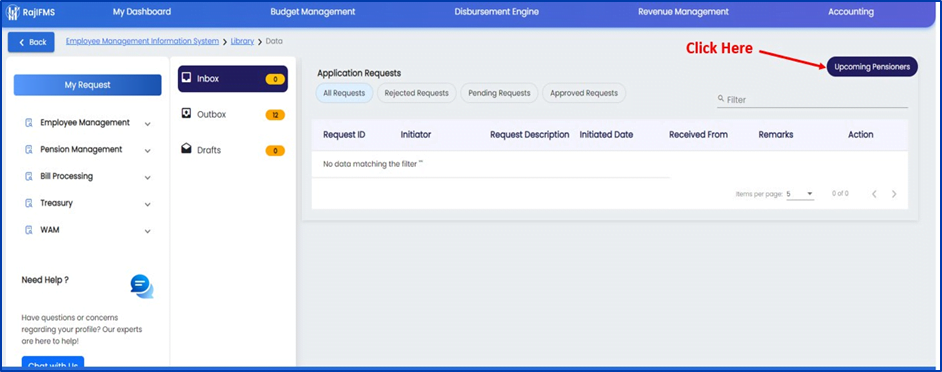 IFMS 3.0 Pension Online Process