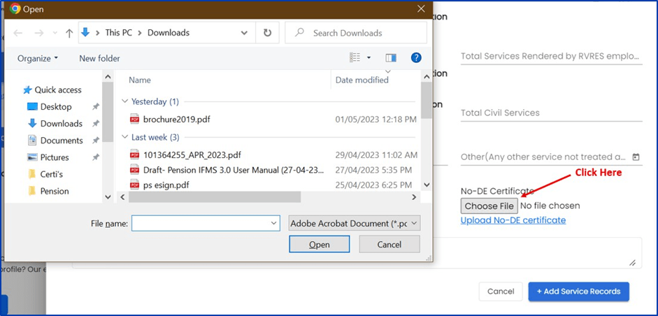 IFMS 3.0 Pension Online Process