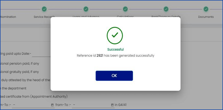 IFMS 3.0 Pension Online Process