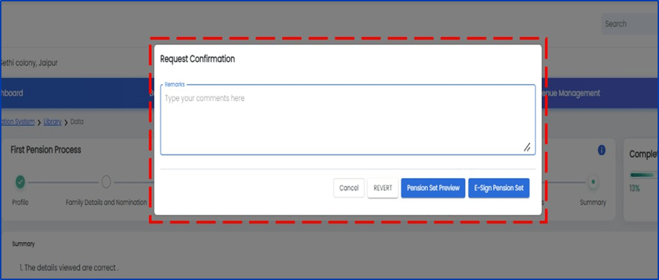 IFMS 3.0 Pension Online Process