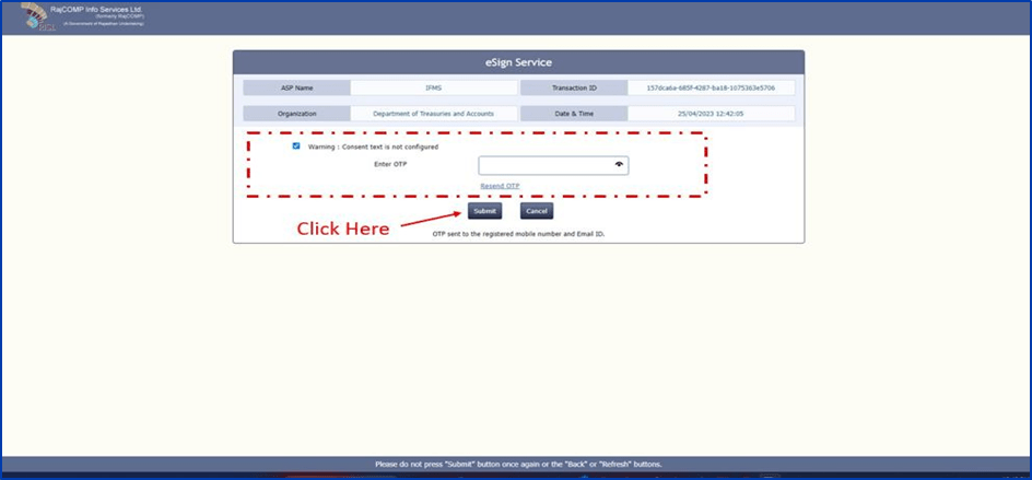 IFMS 3.0 Pension Online Process